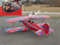 Bill Stockl in his Great Lakes N87G, click for more details and pictures of Great Lakes and their owners.